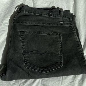 Mens 7 for All Mankind Gray Jeans Size 33 waist, 34” inseam.